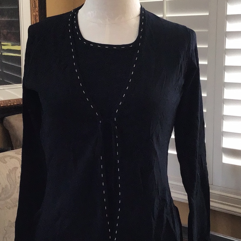Max Studio sweater set,  cardigan and top.
